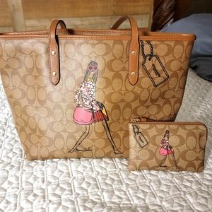 Coach bag and clutch special edition